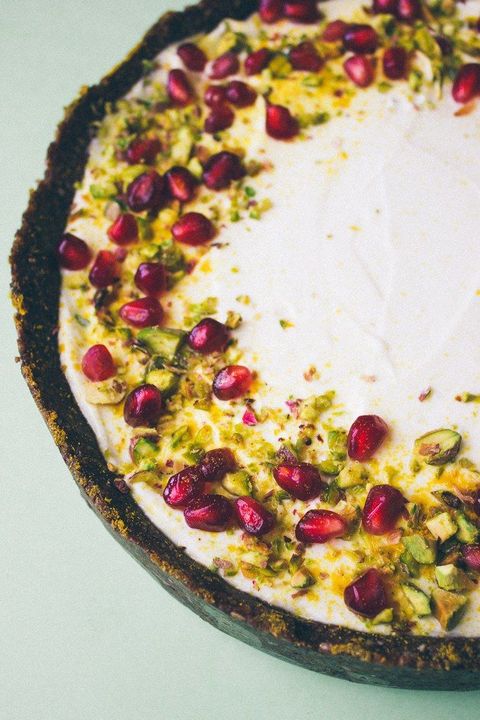 Labneh Tart (No Sugar, No Bake)