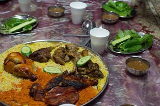 al tawasol chicken mandi,madhbi, lamb madfoon
