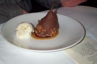 pear with mascarpone cheese