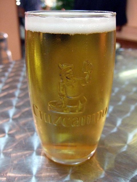 Cruzcampo beer