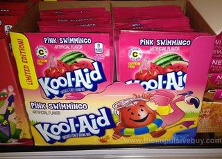 Limited Edition Pink Swimmingo Kool-Aid Drink Mix