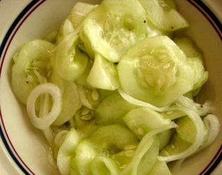 Pickled Cucumber Slices