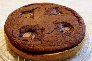 Chocolate Tarte with Pears