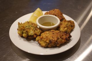 Okra Cornmeal Fritters
