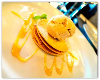 Restaurant Rayuela - Chilenito con Helado de Lúcuma