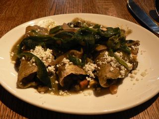 enchiladas with huitlacoche