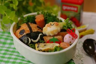 Ladybug bento box