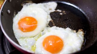 Fried eggs