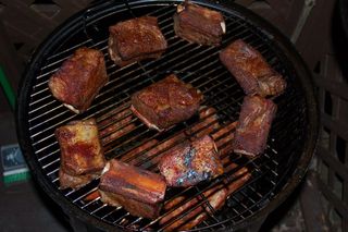 Beef Short Ribs on the Smoker