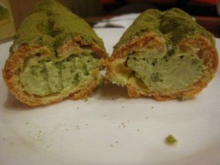 starbucks green tea eclair