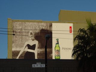 San Francisco: Peroni beer ads