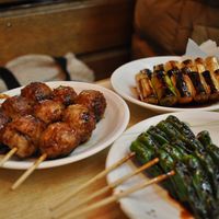 Chicken Meatball Skewer