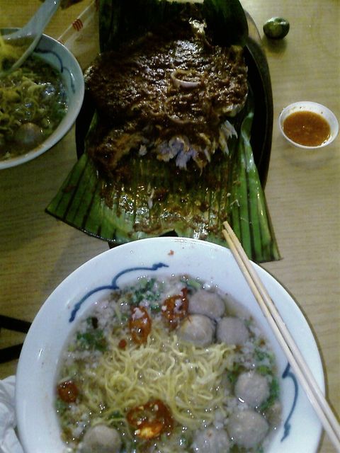 Bak Chor Mee + Sambal Stingray