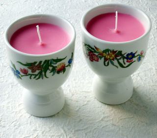 Red Tea Asian Soy Egg Cup Candle
