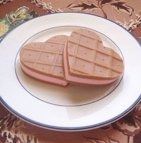 Waffle Sandwich soaps