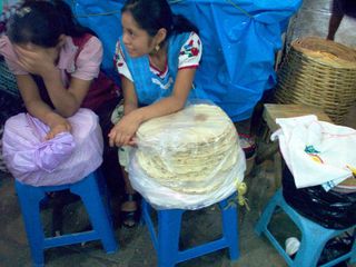 Tortillas para tlayudas