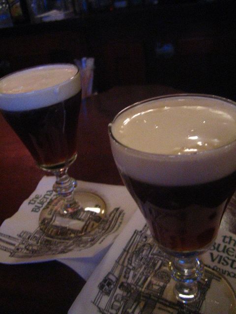 Irish Coffee at the Buena Vista