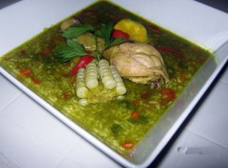 Aguadito de pollo - Cocina Peruana