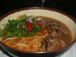 Chilli Beef Ramen - Wagamama Filnders Lane