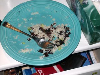 Biltong risotto