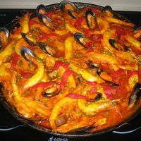 Paella De Mariscos