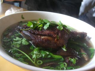Stewed Duck Soup Noodles - Thanh Ha