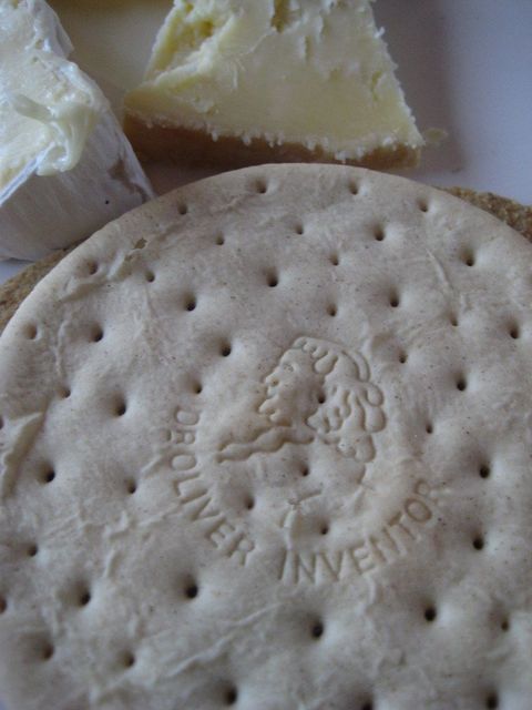Bath Oliver Biscuits and Cheese