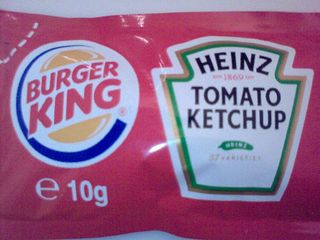 Burger King ketchup sauce