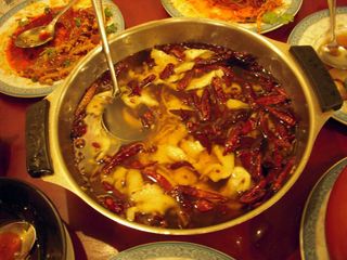 Shui zhu yu (water-cooked fish)