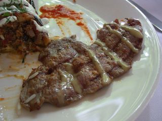 Kulbasti Char-grilled Veal with Mustard Sauce - degustation - Ottoman Cuisine