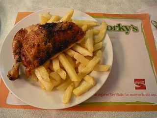 Pollo a la brasa
