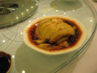 Kou shui ji ('Saliva Chicken') at 王朝 Wang Chao, Shanghai