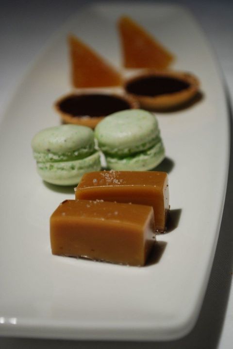 Salted caramel - Petit fours - Guillaume at Bennelong - by Julia