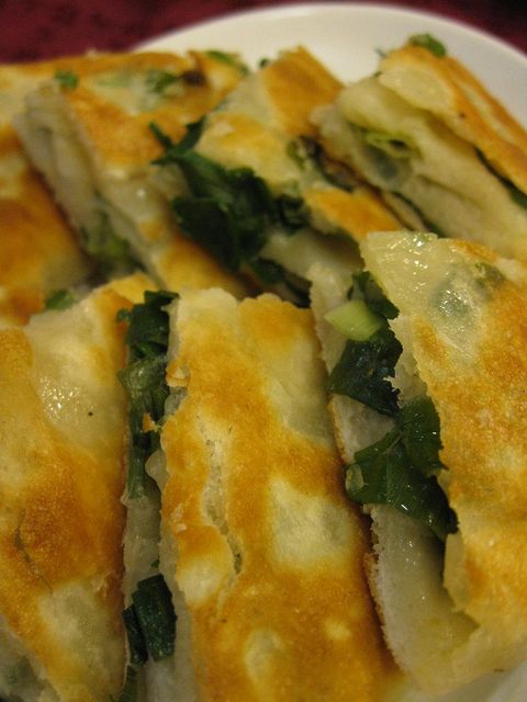Scallion pancakes