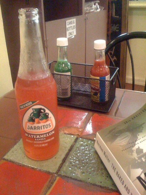 one of my favorite drinks in the world: Watermelon Jarritos!
