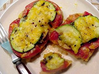 Summer vegetable appetizer or light lunch