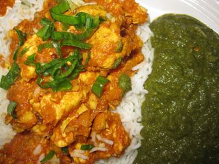 Home Indian Cooking: Chicken Vindaloo, Spinach Saag