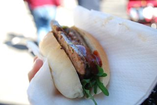 Lamb Merguez Sausage - Eumundi Smokehouse, North Sydney Farmers Market AUD5