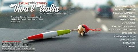 Viva L'Italia - Una mostra a cura di Fabio Cavallucci per Astuni Public Studio
