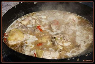 Pollo a la cerveza al disco