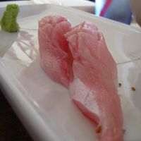 Hamachi Nigiri Sushi