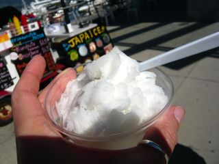 Yuzu sorbet