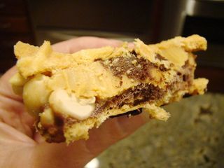 Chocolate Peanut Butter Soy Kreme Pizzelle