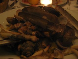Ristorante Liguria: Saffron Risotto with Wood Musrooms and Seafood