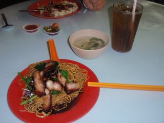 Won ton mee...a favorite dinner