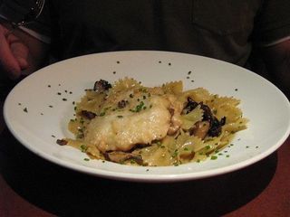 Dinner at Timbers: Wild Mushroom Chicken Scallopini