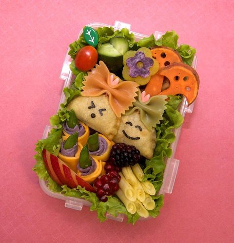 mushroom turnover bento