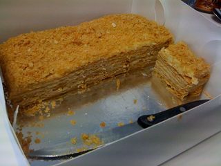 Russian 'Napoleon' cake