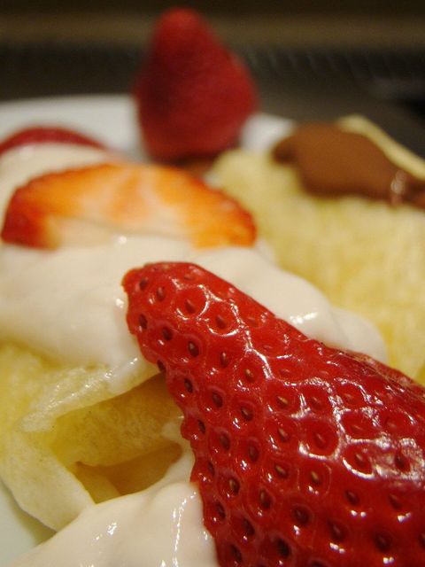 Strawberry Blintz
