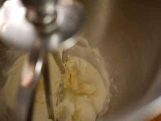 Portuguese Sweet Bread - Mixing sugar, salt, powdered milk, butter, and shortening